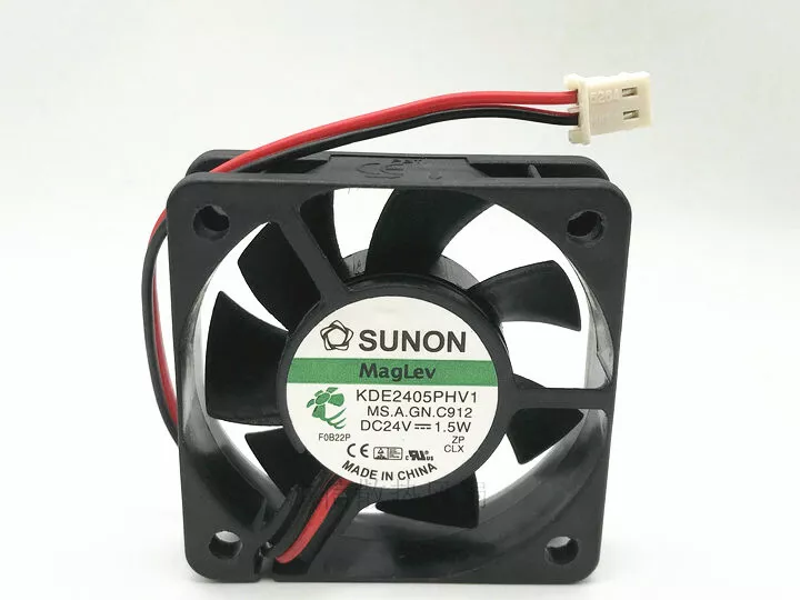 VENTILADOR DE REFRIGERACION INVERSOR SUNON KDE2405PHV1 5015 24V 1.5W 5CM